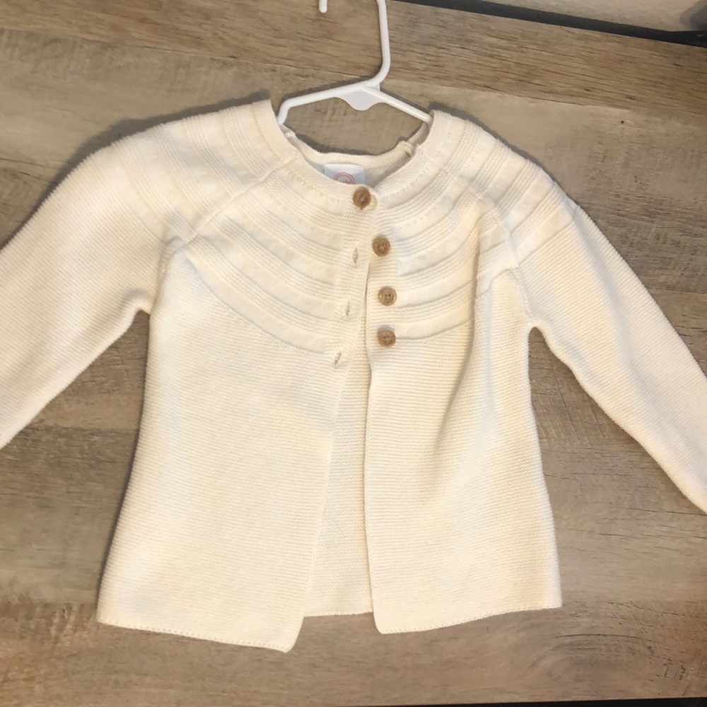Cream Toddler Sweater